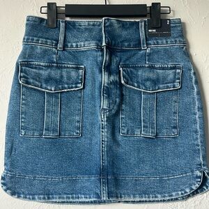 Express Denim Skirt